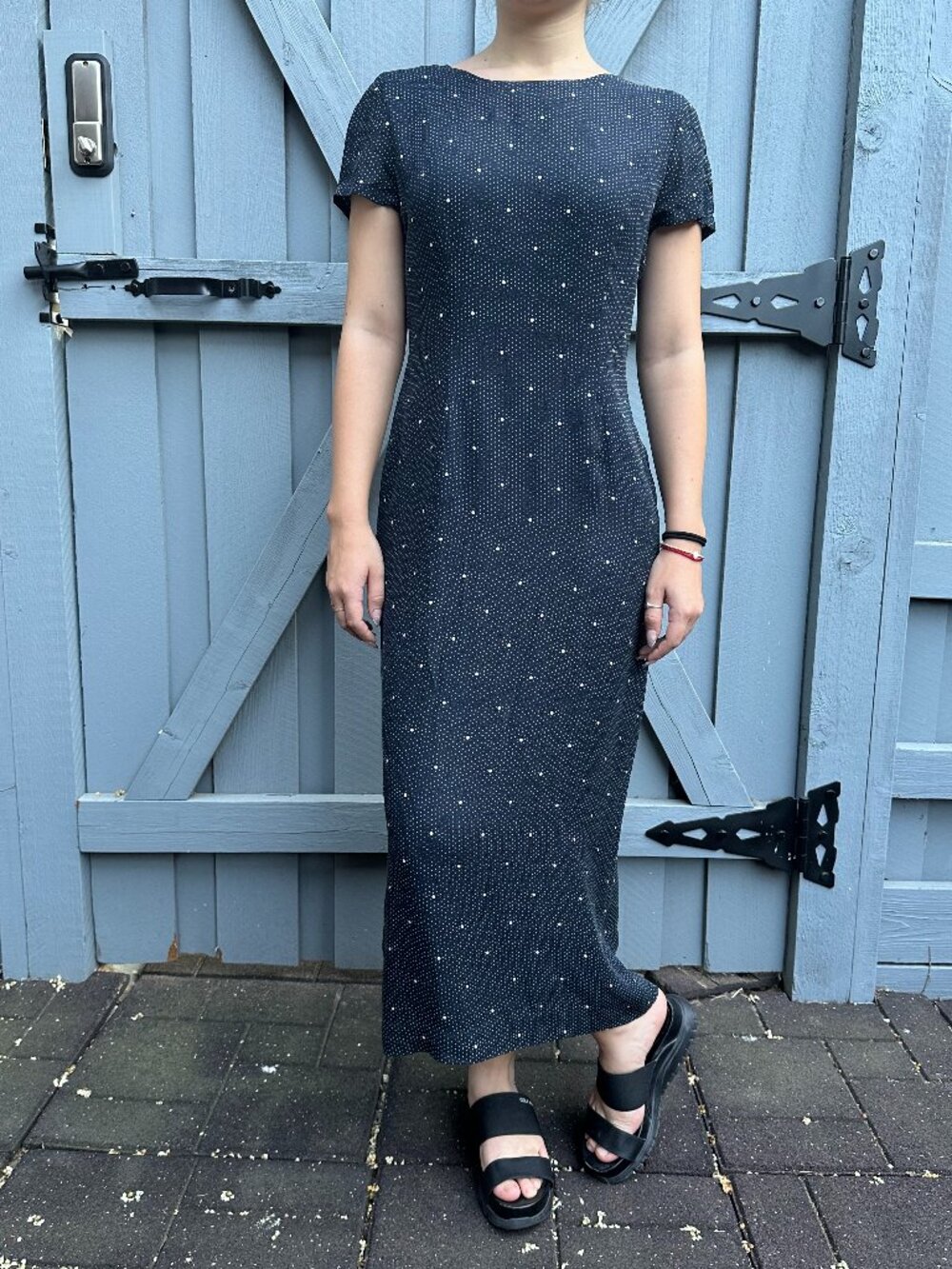 Vintage Petite Sophisticate 100% Silk Dress – Size 4 Petite